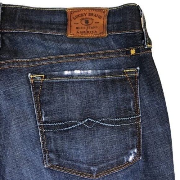 Lucky Brand Womens Blue Zoe Skinny Jeans Size 8 31Wx32L Dark Wash Stretch Tall - Picture 8 of 11